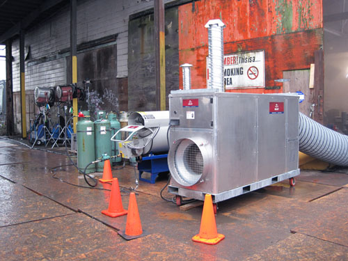 108 kW to 185 kW Gas-Fired Furnace Rental and 27 kW to 185 kW Oil-Fired Furnace Rental