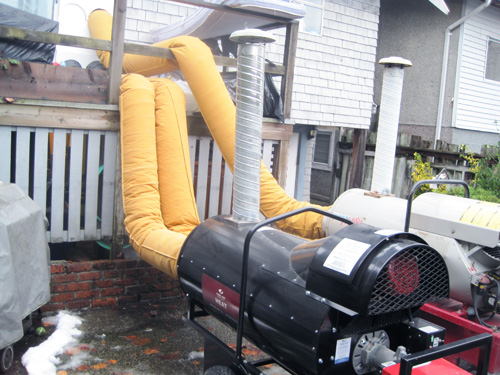 Thermal Remediation Portable Heating Rentals