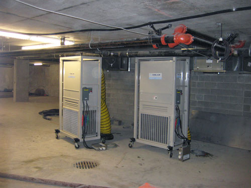 Temporary Cooling & Heating by Cool Air Temporary Cooling & Heating by Cool Air
