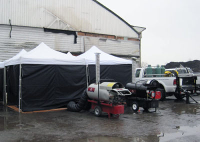 Temporary Film Set Heat Rentals