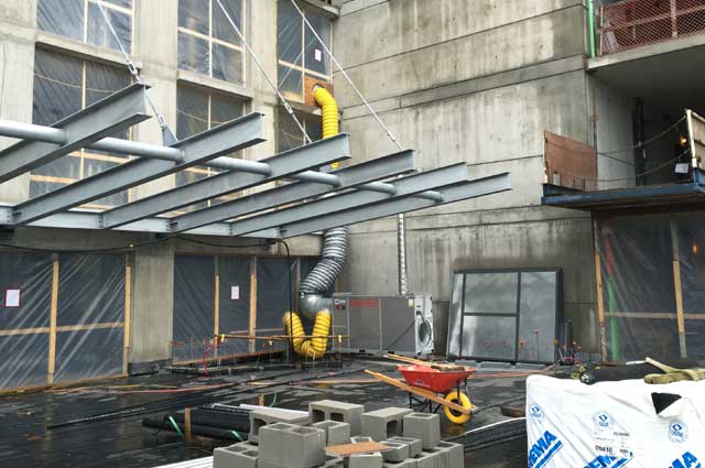 construction-drying Construction Heating & Cooling