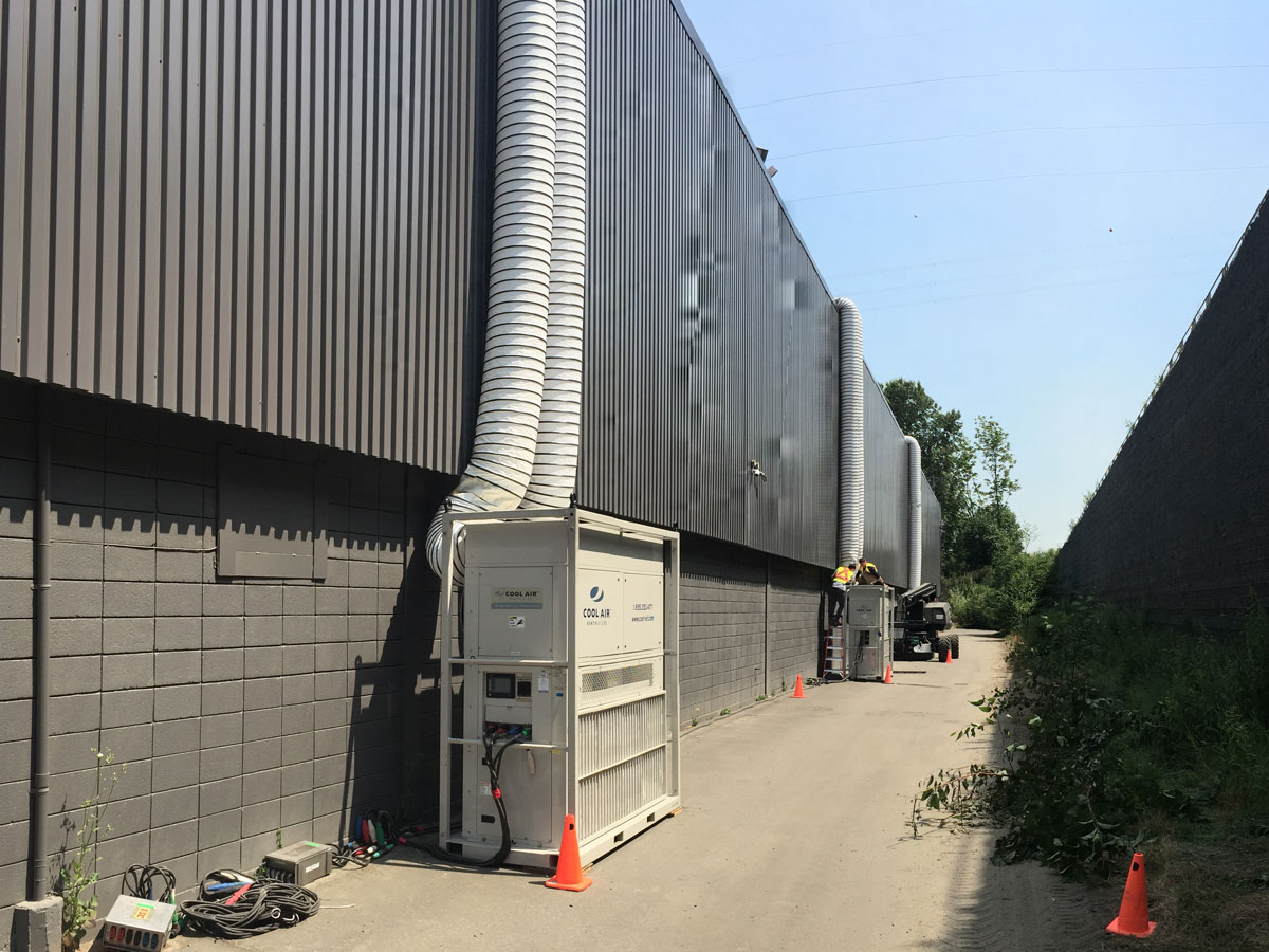 Large Scale Film Stage Cooling