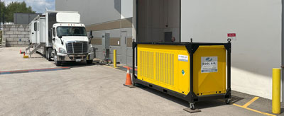 30-ton chiller cooling a Vancouver film stage