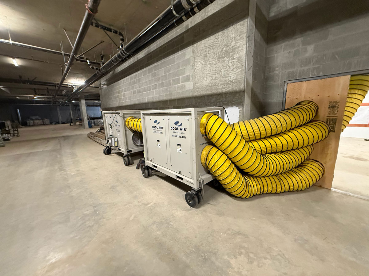 ACI12H23-12 ton air cooled electrical vault construction cool-air
